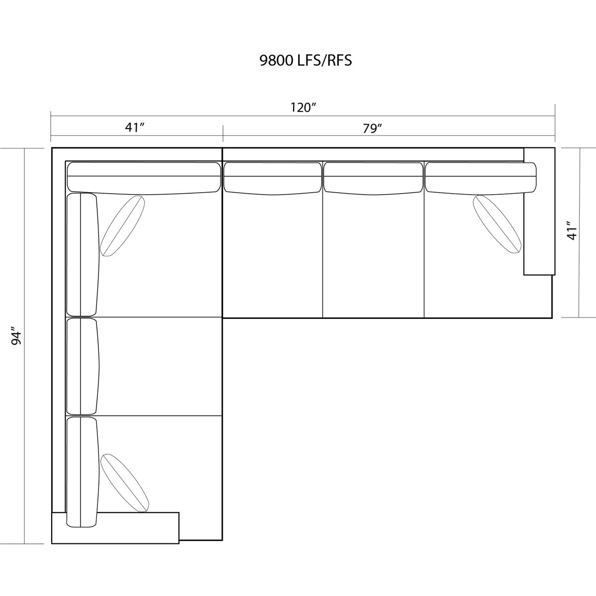 Three Posts™ Galion 120" Wide Left Hand Facing Sectional & Reviews